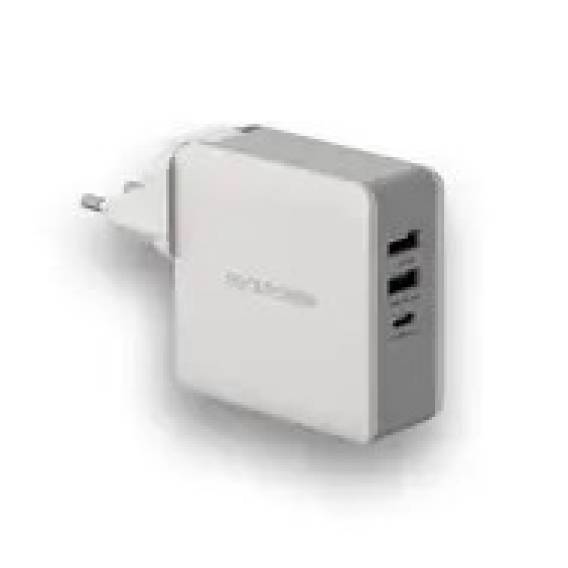Obrázok pre RealPower DeskCharge-65 Travel Univerzální Šedá AC Vnitřní