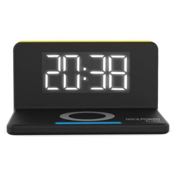 Obrázok pre RealPower ChargeAir Digitální budík Černá