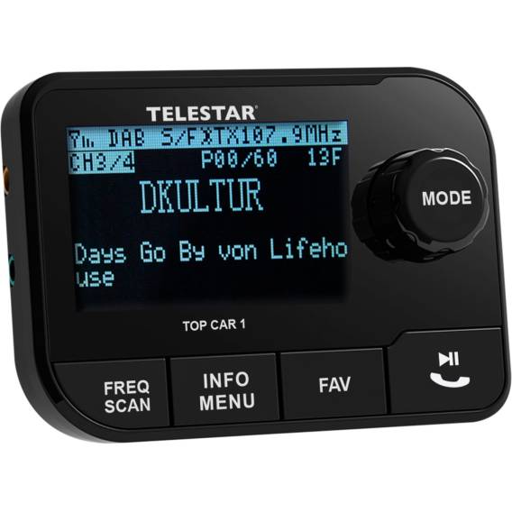 Obrázok pre Telestar 5100001 rádio Auto Digitální Černá