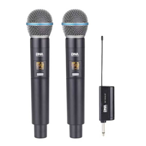 Obrázok pre DNA BAT DUAL VOCAL SET zestaw bezprzewodowy akumul