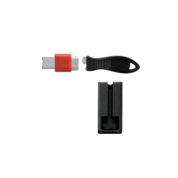 Obrázok pre Kensington Zámek portu USB Port s pouzdrem – hranatý
