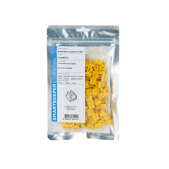 Obrázok pre Smartkeeper NL03P2YL blokátor portů Blokátor portu RJ-45 Žlutá 1 kusů