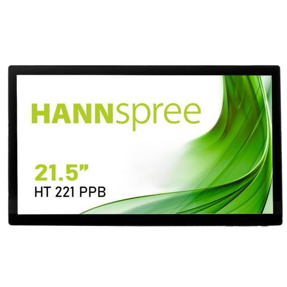 Obrázok pre Hannspree HT 221 PPB počítačový monitor 54,6 cm (21.5") 1920 x 1080 px Full HD LED Dotyková obrazovka Černá