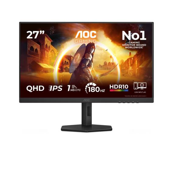 Obrázok pre AOC G4 Q27G4XF počítačový monitor 68,6 cm (27") 2560 x 1440 px Quad HD LED Černá, Šedá