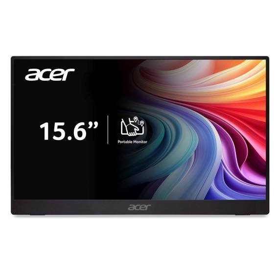 Obrázok pre Acer PM161QB1bmiuux Přenosný monitor Černá 39,6 cm (15.6") LCD 1920 x 1080 px