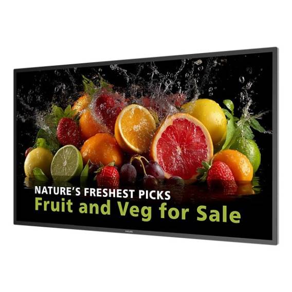 Obrázok pre Philips 5000 series 43BDL5050D Plochá digitální tabule 108 cm (42.5") LCD Wi-Fi 600 cd/m² 4K Ultra HD Černá Zabudovaný procesor Android 14 24/7