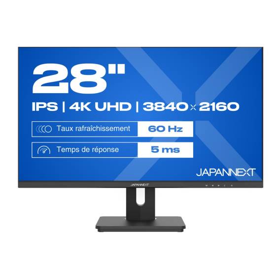 Obrázok pre JAPANNEXT JN-IPS280UHD60F-C65W-HSP počítačový monitor 71,1 cm (28") 3840 x 2160 px 4K Ultra HD LCD Černá