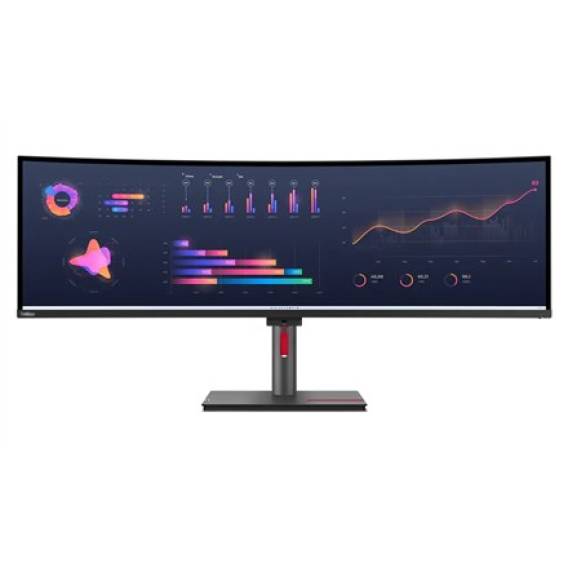 Obrázok pre Lenovo ThinkVision P49w-30 počítačový monitor 124,5 cm (49") 5120 x 1440 px Dual WQHD LED Černá