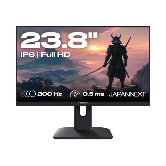 Obrázok pre JAPANNEXT JN-I238FHD200F počítačový monitor 60,5 cm (23.8") 1920 x 1080 px Full HD LCD Černá