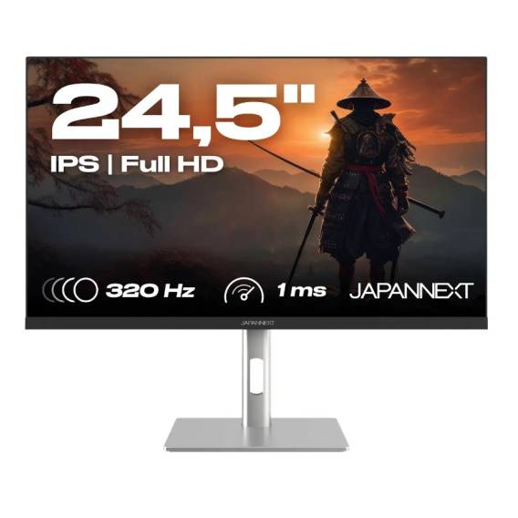 Obrázok pre JAPANNEXT JN-IPS245G320F-HSP počítačový monitor 62,2 cm (24.5") 1920 x 1080 px Full HD LCD Černá