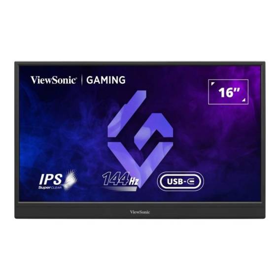 Obrázok pre Viewsonic VX1654 Přenosný televizor a monitor Přenosný monitor Černá 39,6 cm (15.6") LED 1920 x 1080 px