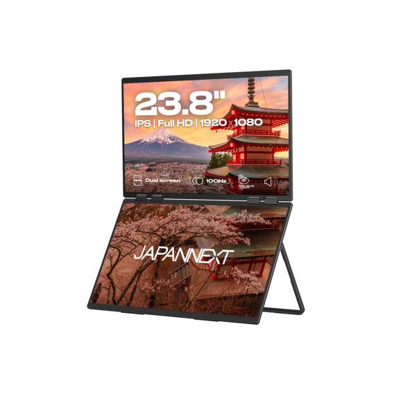 Obrázok pre JAPANNEXT JN-DMD-IPS238F-C4 počítačový monitor 60,5 cm (23.8") 1920 x 1080 px Full HD LCD Černá