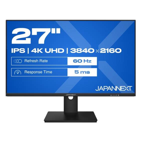 Obrázok pre JAPANNEXT JN-IPS270UHD60F počítačový monitor 68,6 cm (27") 3840 x 2160 px 4K Ultra HD LED Černá
