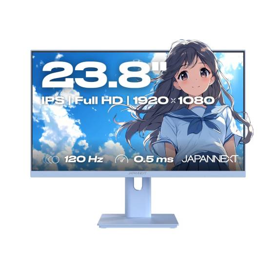 Obrázok pre JAPANNEXT JN-I238FHD120F-HSP-BB počítačový monitor 60,5 cm (23.8") 1920 x 1080 px Full HD LCD Modrá
