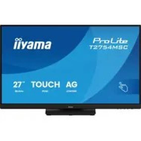 Obrázok pre iiyama ProLite T2754MSC-B2AG počítačový monitor 68,6 cm (27") 1920 x 1080 px Full HD LED Dotyková obrazovka Víceuživatelský Černá