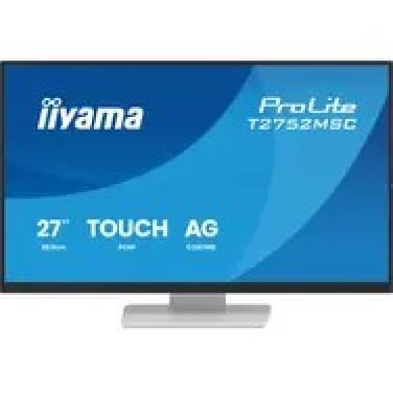 Obrázok pre iiyama ProLite T2752MSC-W1AG počítačový monitor 68,6 cm (27") 1920 x 1080 px Full HD LCD Dotyková obrazovka Bílá
