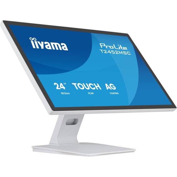 Obrázok pre iiyama T2452MSC-W2AG počítačový monitor 61 cm (24") 1920 x 1080 px Full HD LED Dotyková obrazovka Bílá