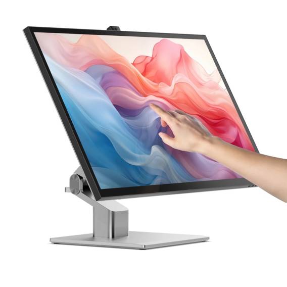 Obrázok pre ALOGIC 32C4KPDTF počítačový monitor 81,3 cm (32") 3840 x 2160 px 4K Ultra HD Dotyková obrazovka Stříbrná
