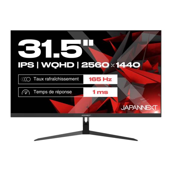 Obrázok pre JAPANNEXT JN-IPS315WQHD165F počítačový monitor 80 cm (31.5") 2560 x 1440 px Wide Quad HD LCD Černá