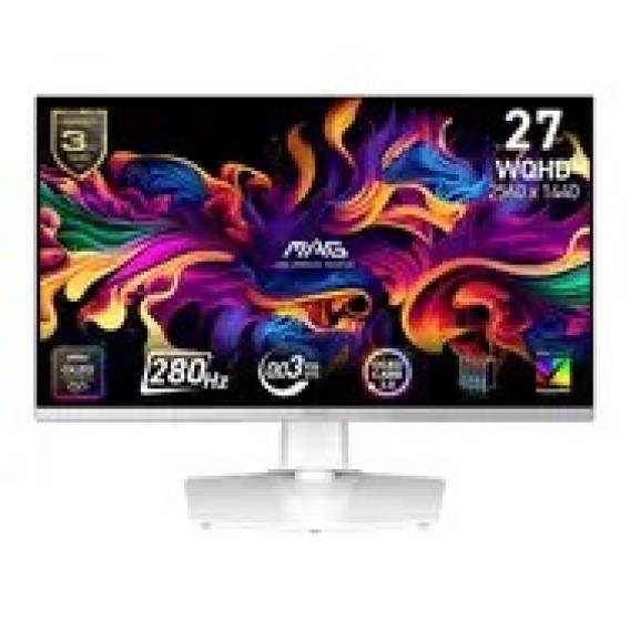 Obrázok pre MSI MAG 272QPW QD-OLED X28 počítačový monitor 67,3 cm (26.5") 2560 x 1440 px Wide Quad HD Bílá
