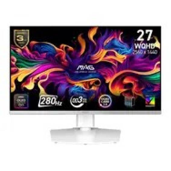Obrázok pre MSI MAG 272QPWDE QD-OLED X28 počítačový monitor 67,3 cm (26.5") 2560 x 1440 px Wide Quad HD Bílá