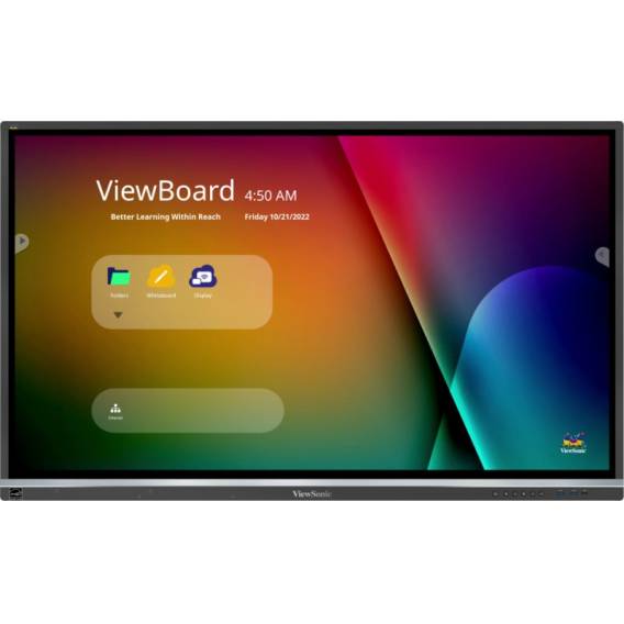 Obrázok pre Viewsonic IFP5550-5 Interaktivní tabule 139,7 cm (55") 3840 x 2160 px Dotyková obrazovka Černá HDMI