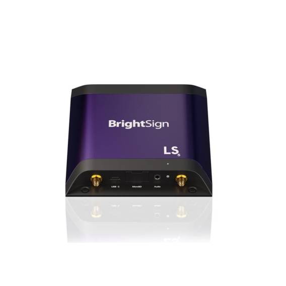 Obrázok pre BrightSign LS425 digitální přehrávač Černá, Purpurová Full HD Wi-Fi