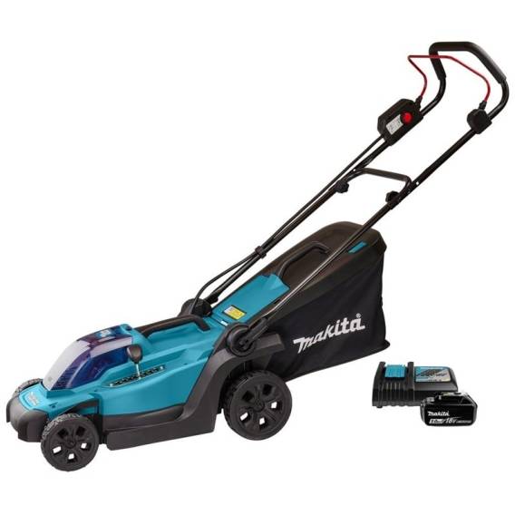 Obrázok pre Makita DLM330RT sekačka na trávu Ruční sekačka Baterie Černá, Modrá