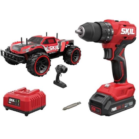 Obrázok pre Impact drill + RC car, 1x2Ah 18V
