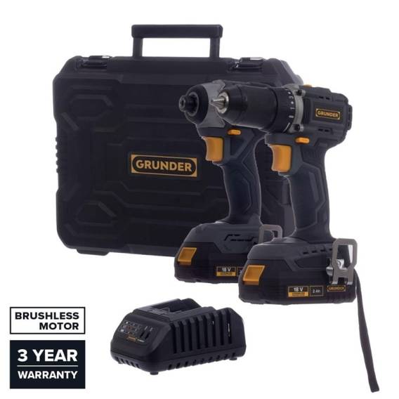 Obrázok pre TOOL SET CD-B0A18 CW-B1218E 18V BL 2X2AH