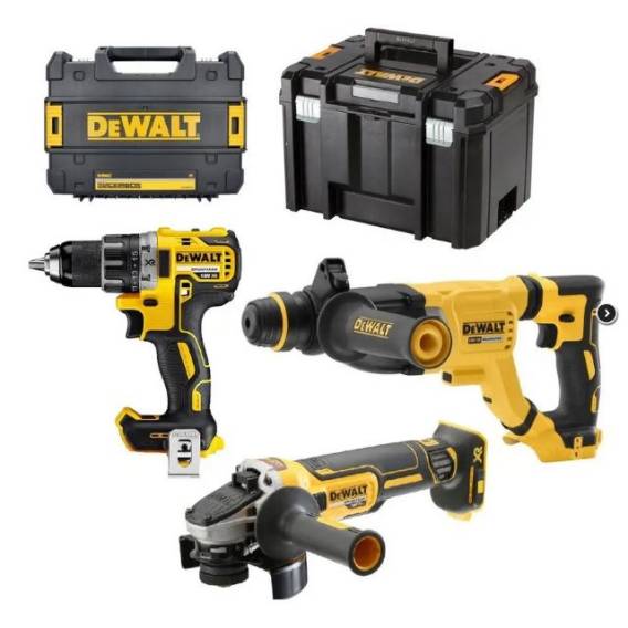 Obrázok pre SADA KOMBINOVANÉHO ELEKTRICKÉHO NÁŘADÍ DEWALT DCK327P2T  18V