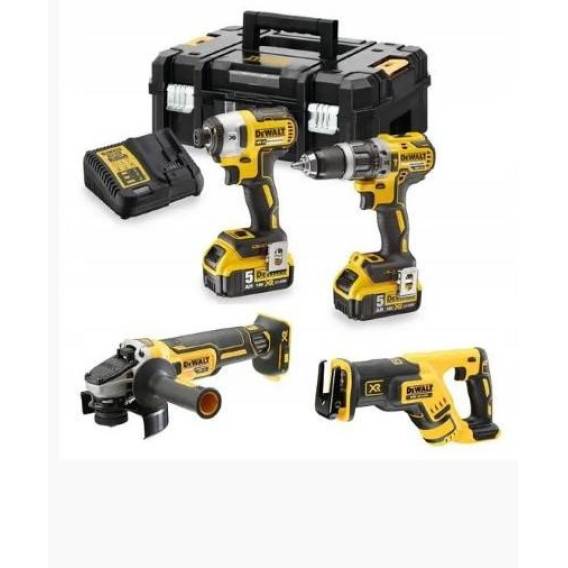 Obrázok pre SADA KOMBINOVANÉHO ELEKTRICKÉHO NÁŘADÍ DEWALT DCK440P2T 18V