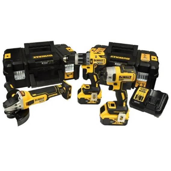 Obrázok pre SADA KOMBINOVANÉHO ELEKTRICKÉHO NÁŘADÍ DEWALT DCK384P2T 18V