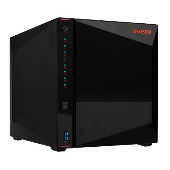 Obrázok pre Asustor AS5404T úložný server NAS Intel® Celeron® N5105 4 GB DDR4 0 TB ADM Černá