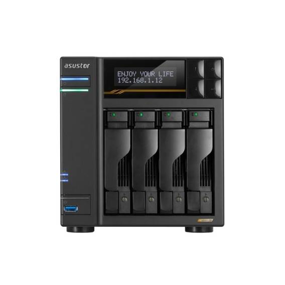 Obrázok pre Asustor LOCKERSTOR 4 Gen3 NAS Desktop AMD Ryzen V3C14 16 GB DDR5 ADM Černá