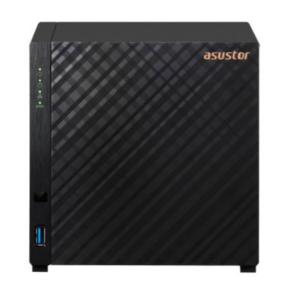 Obrázok pre Asustor AS1204T NAS Tower Realtek RTD1619B 1 GB DDR4 0 TB ADM Černá