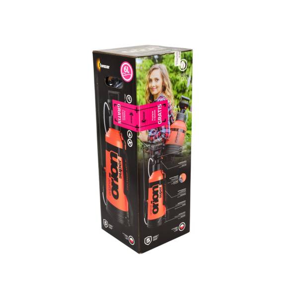Obrázok pre KWAZAR.OPRYSKIWACZ ORION SUPER NEW  6l PROMO + PRZYŁĄCZE 3 RZĘDOWE