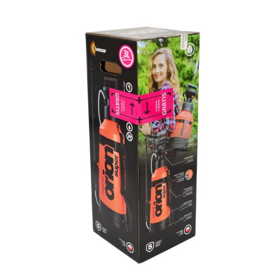 Obrázok pre KWAZAR.OPRYSKIWACZ ORION SUPER NEW  3l  + PRZYŁĄCZE 3 RZĘDOWE