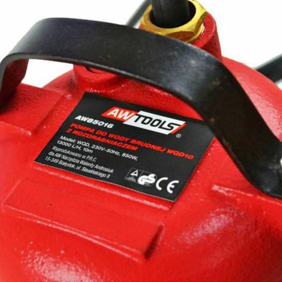 Obrázok pre AWTOOLS WASTE WATER PUMP WITH GRINDER 850W