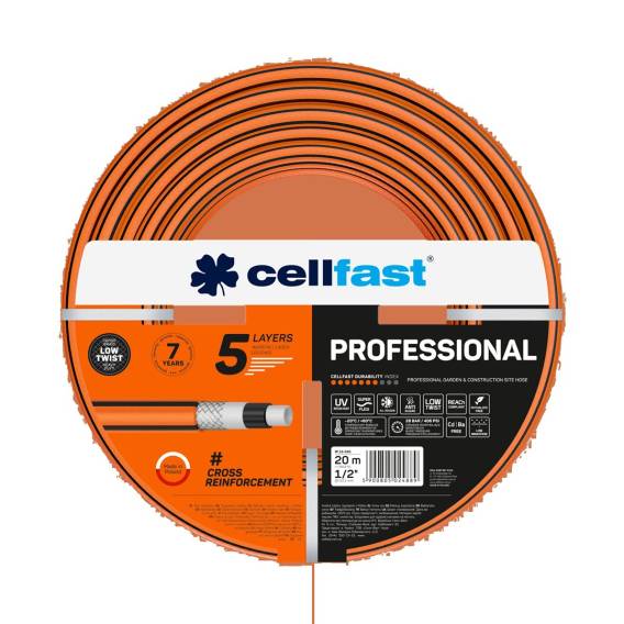 Obrázok pre CELLFAST WĄŻ OGRODNICZY PROFESSIONAL 3/4" 50m