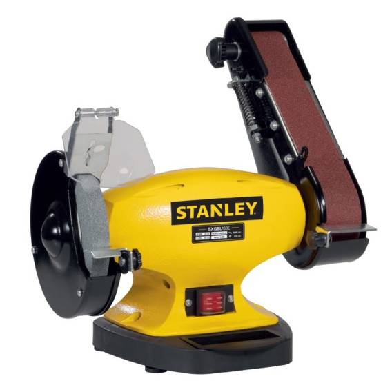 Obrázok pre STANLEY SZLIFIERKA STOŁOWA 2W1 KAMIENIOWO TAŚMOWA SXGBL150E