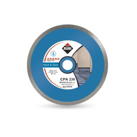 Obrázok pre RUBI CPA DIAMOND BLADE FOR HARD MATERIALS 250 x 25,4mm SUPERPRO