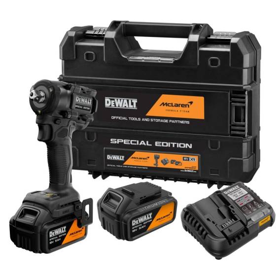 Obrázok pre DEWALT KLUCZ UDAROWY 1/2" 18V DCF92MP2T 406Nm 2x5,0Ah MCLAREN