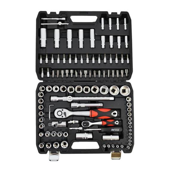 Obrázok pre AWTOOLS WRENCH SET 108el 1/2" / 1/4" BLACK LINE