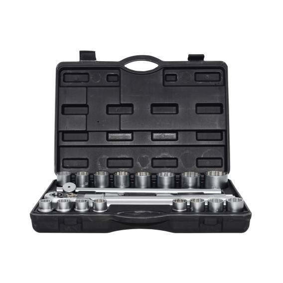 Obrázok pre AWTOOLS ZESTAW KLUCZY NASADOWYCH 12KĄTNYCH 3/4" 21 ELE.