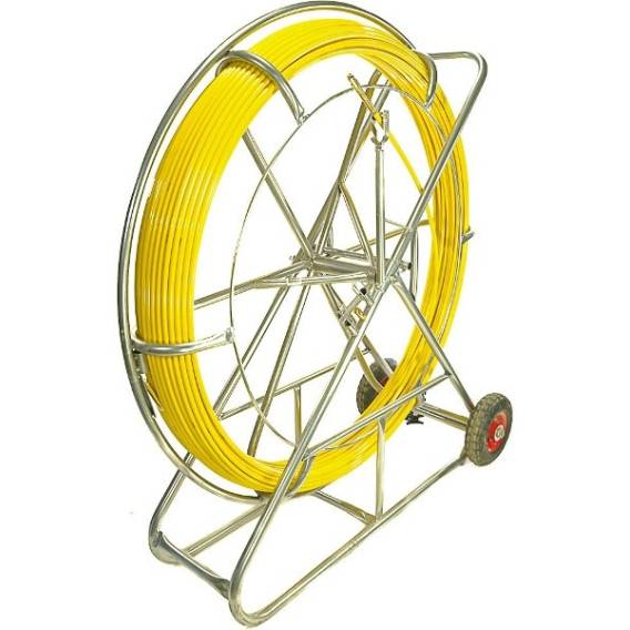 Obrázok pre Extralink Dálkové ovládání pro tažení kabeluExtralink Dálkové ovládání 8mm 150m skleněné vlákno FRP, průměr 8mm, délka 150m, žluté