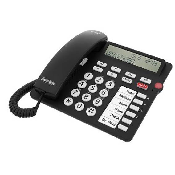 Obrázok pre Tiptel 1081000 telefon Analogový telefon Identifikace volajícího Černá