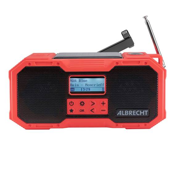 Obrázok pre Albrecht DR 112 Digitální Černá, Červená