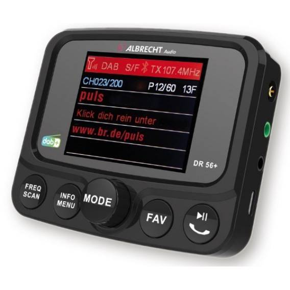 Obrázok pre Albrecht DR 56+ DAB+ Auto Digitální Černá