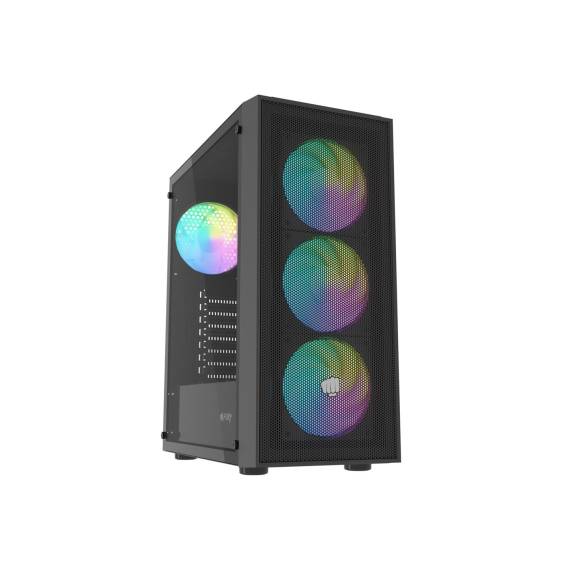 Obrázok pre OBUDOWA FURY SHOBO SH8F ARGB MIDI TOWER Z OKNEM CZARNA